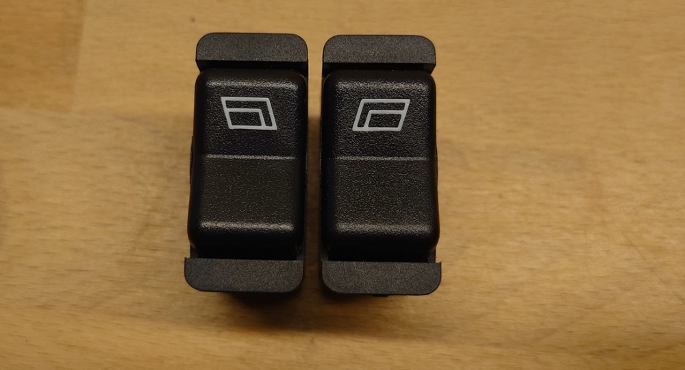 Schalter Fensterheber, beleuchtet im Set