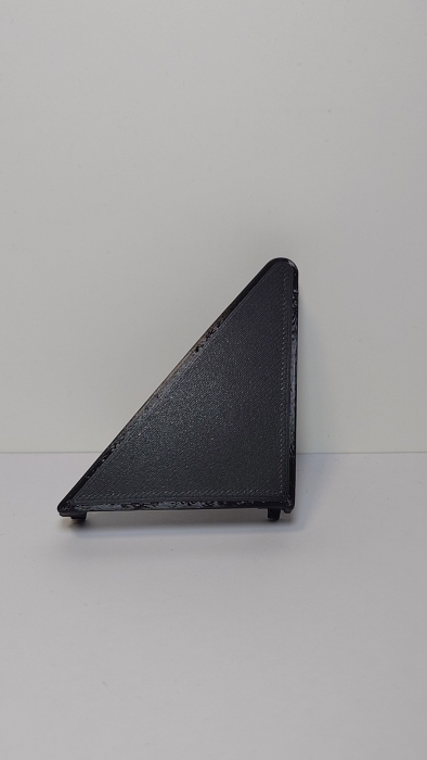 Spiegeldreieck rechts, schwarz