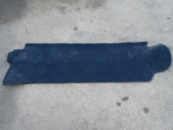 Teppich Kofferraum blau