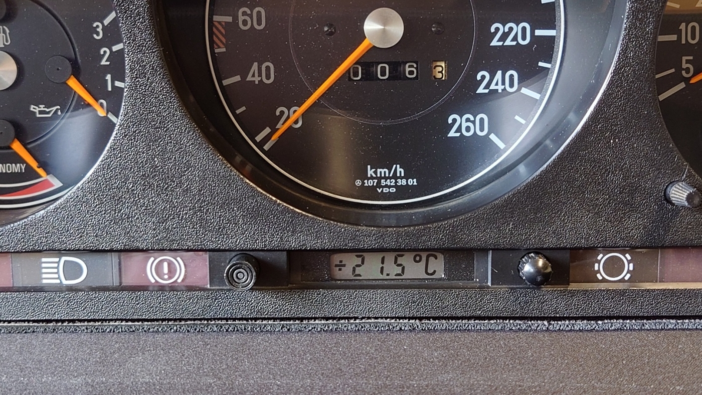 LCD Außentemperatur-Anzeige Set